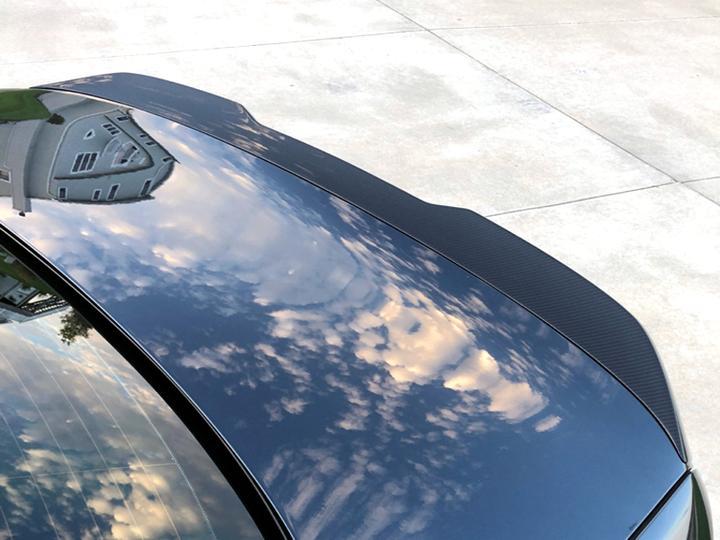 AutoTecknic F90 M5 / G30 5 Series Dry Carbon Competition Plus Trunk Spoiler - 0