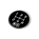 5-Speed Gate Pattern Coin for Heavy Weight Shift Knobs (Longitudinal)-1