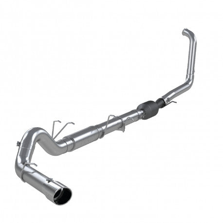Aluminized Steel, 5"  Turbo Back, Single Side Exit (Retains Factory or Approved Catalytic Convertor)