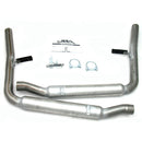 JBA 65-70 Ford Mustang 260-428 409SS GT350R Style Dual Side Header Back Exhaust-1