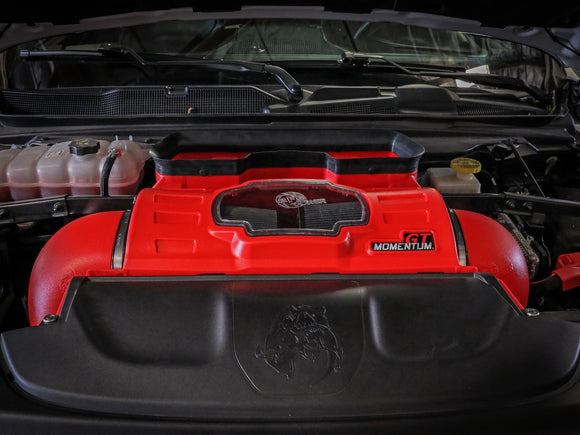 AFE POWER MOMENTUM GT RAISING HELL RED AIR INTAKE: 2021–2023 RAM TRX