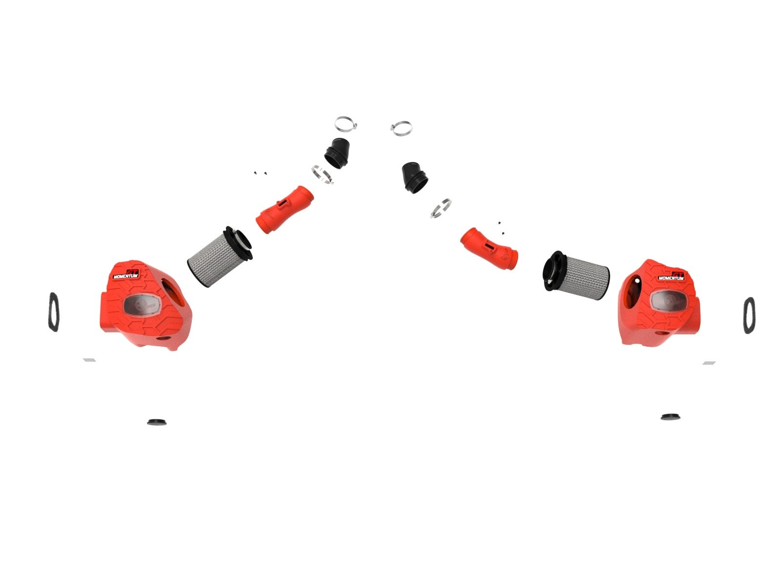 AFE POWER MOMENTUM GT RED EDITION COLD AIR INTAKE SYSTEM: 2022–2023 TOYOTA TUNDRA
