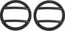 Kentrol 07-18 Jeep Wrangler JK Side Marker Covers Pair - Powdercoat Black-1