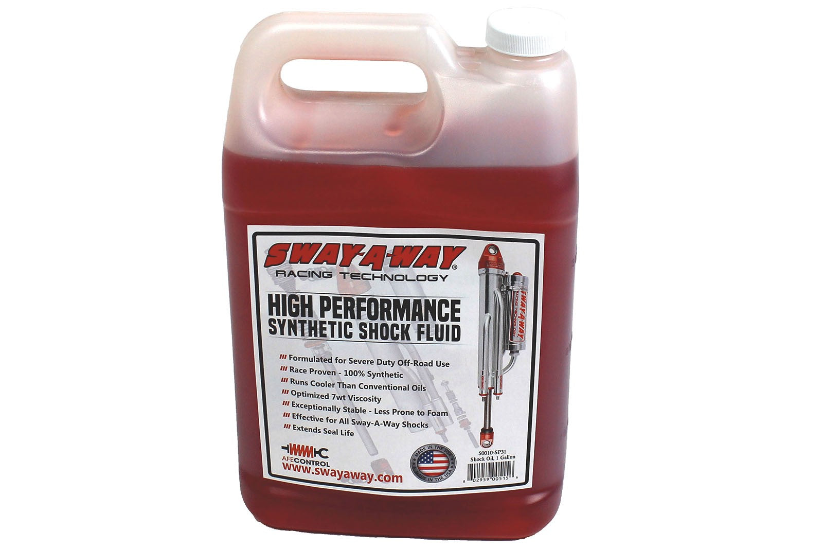 aFe Control Sway-A-Way Shock Oil - 1 Gallon