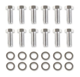 Mr. Gasket Intake Manifold Bolt Set - Chrome