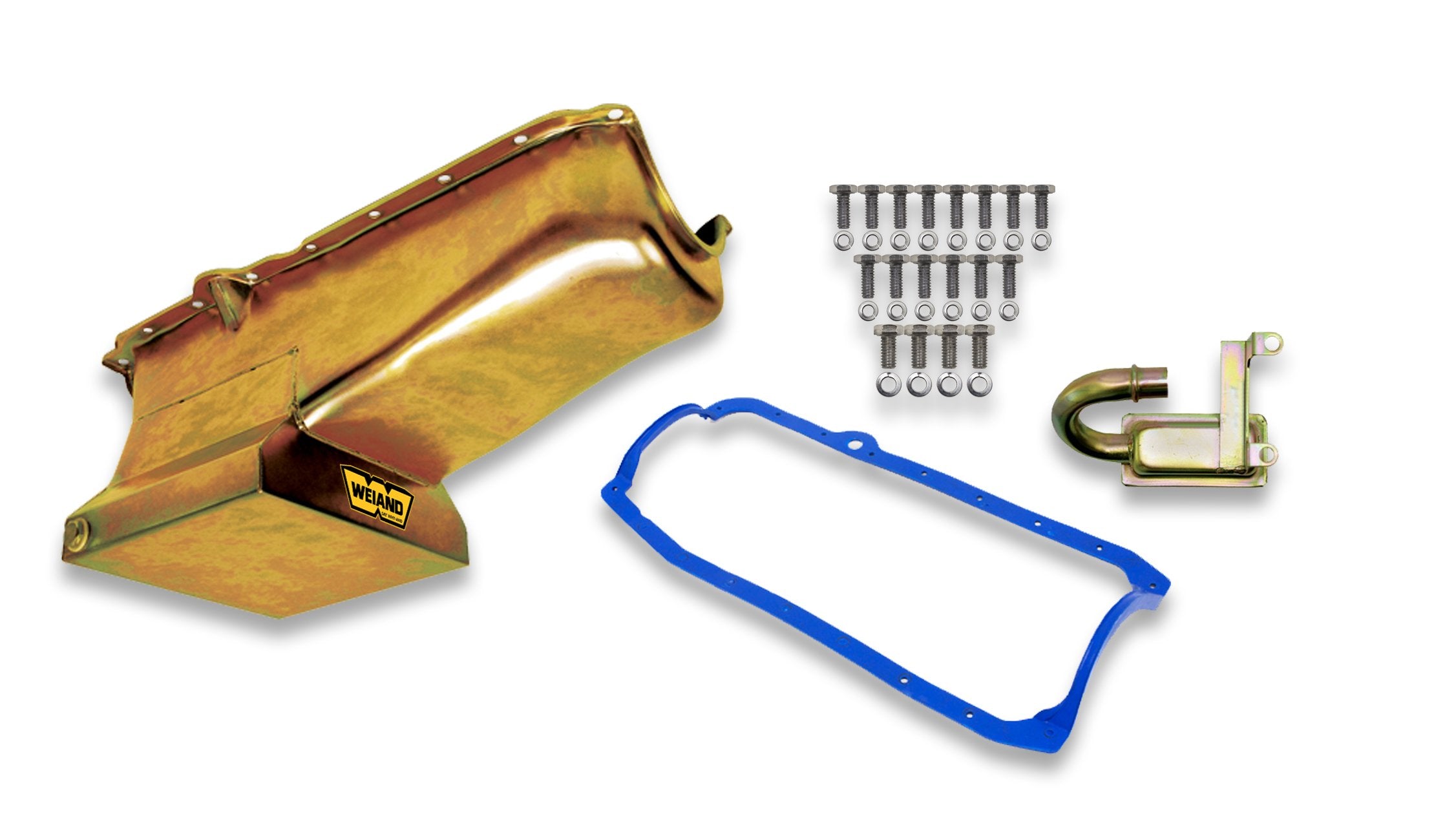 WEIAND OIL PAN KIT 7QT ZINC FINISH 86/02 SBC (D