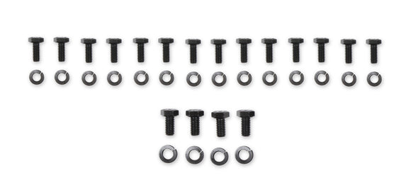 WEIAND OIL PAN KIT 7QT BLACK FINISH 80/85 SBC (