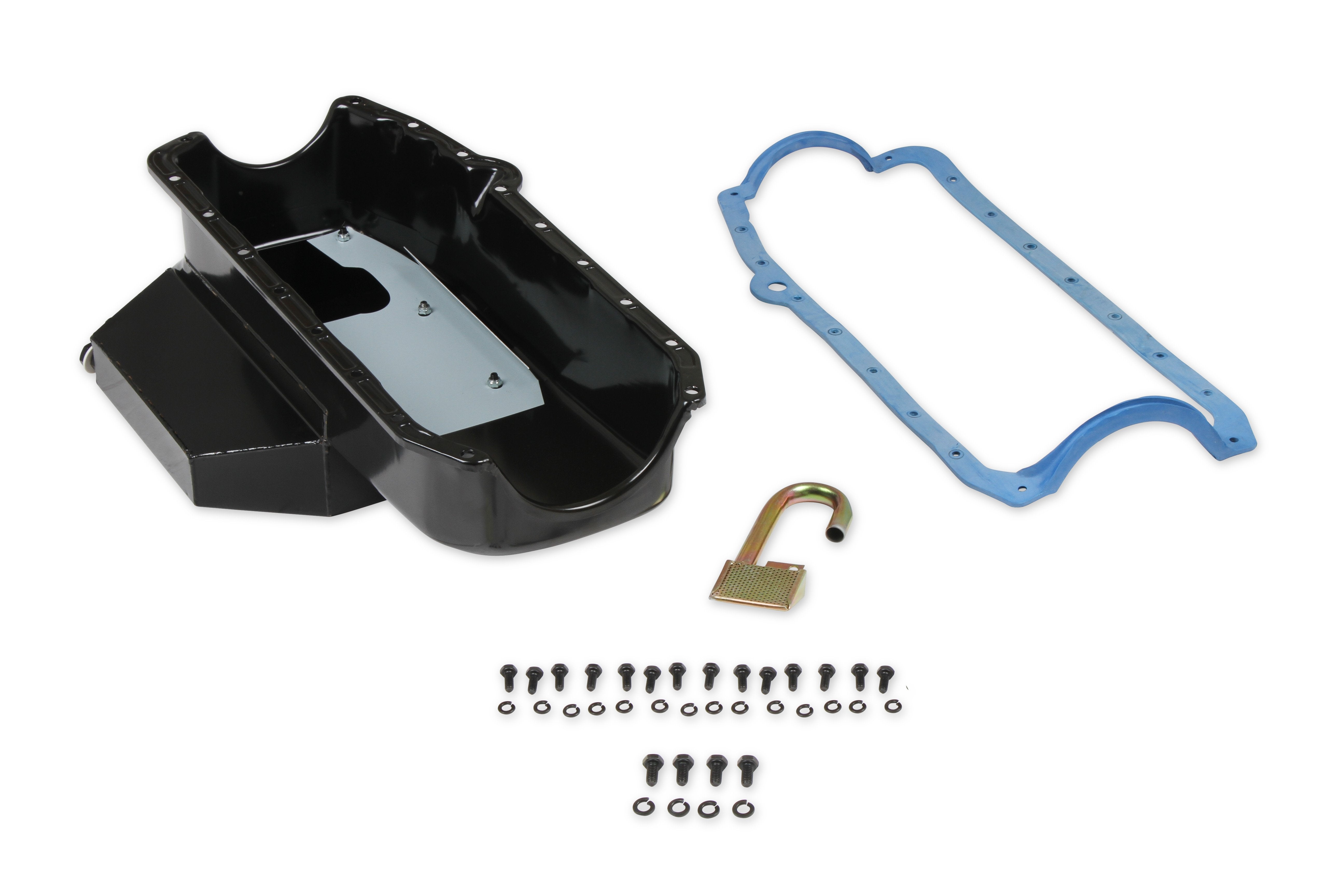 WEIAND OIL PAN KIT 7QT BLACK FINISH 58/79 SBC (