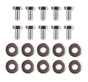 Mr. Gasket Timing Cover Bolt Set - Chrome