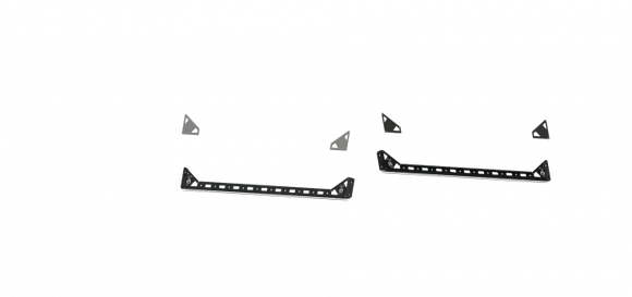 Road Armor TRECK Dual Lower 5ft Bed Mid-Size Truck Rail Mounts (Pair)