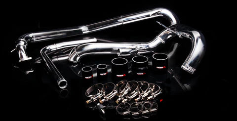 Weapon R Polished Upper Intercooler Piping for 08-10 Mitsubishi Evolution X
