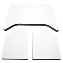 DEI 07-10 Jeep Wrangler JK 2-Door Boom Mat Headliner - 3 Piece - White-1