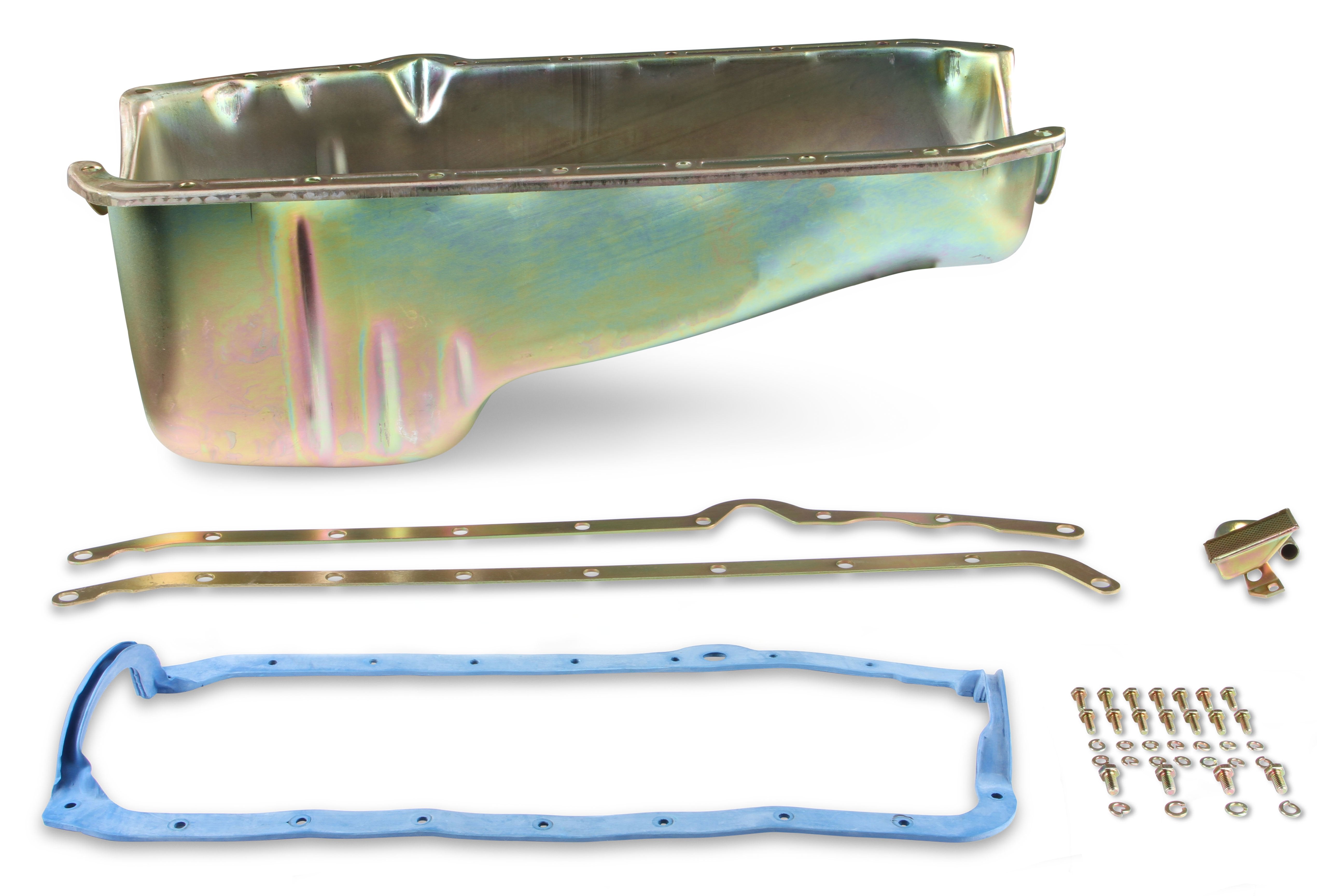 WEIAND OIL PAN KIT 4QT ZINC FINISH 58/79 SBC (C