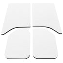 DEI 11-18 Jeep Wrangler JK 2-Door Boom Mat Headliner - 4 Piece - White-1