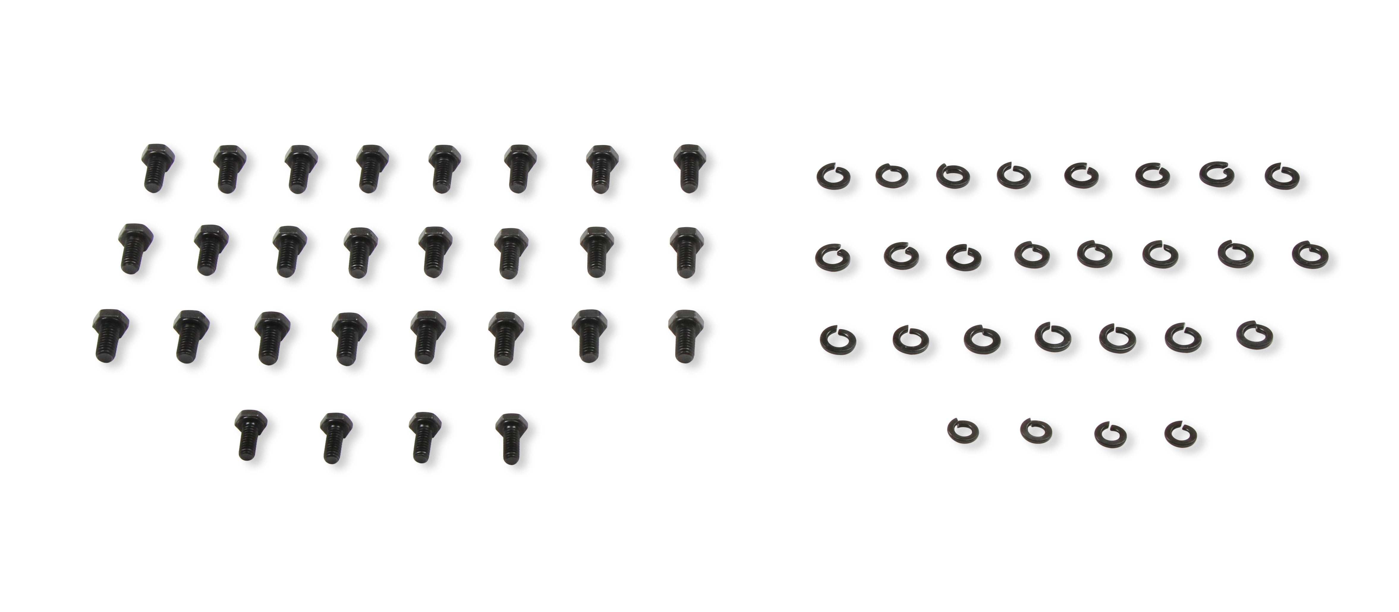 WEIAND OIL PAN KIT 8QT BLACK FINISH 58/79 SBC (