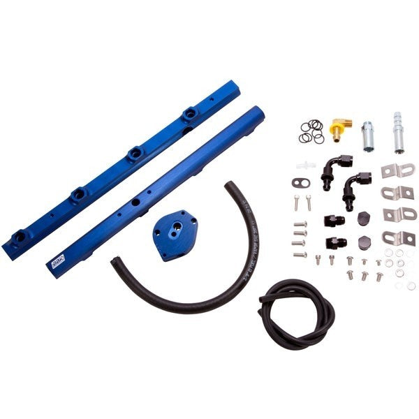 BBK 96-98 Mustang 4.6 GT High Flow Billet Aluminum Fuel Rail Kit