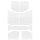 DEI 18-23 Jeep Wrangler JL 4-Door Boom Mat Headliner - 9 Piece - White-1