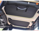 DEI 18-23 Jeep Wrangler JL 4-Door Boom Mat Complete Headliner Kit - 13 Piece - Black Leather Look-2