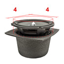 DEI Speaker Baffles 4in Round Pair-2