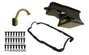 WEIAND OIL PAN KIT 7QT BLACK FINISH 65/87 351W-1