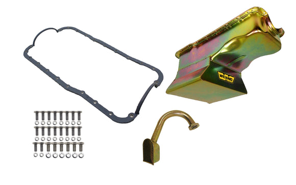 WEIAND OIL PAN KIT 7QT ZINC FINISH 65/87 351W S