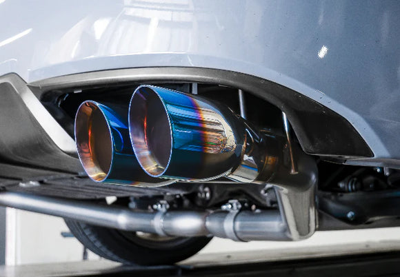 STILLEN 2022+ HONDA CIVIC STILLEN CAT-BACK EXHAUST BURNT BLUE TIP