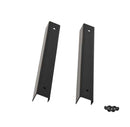 Kentrol 55-83 Jeep CJ5 Entry Guards Pair - Powdercoat Black-1