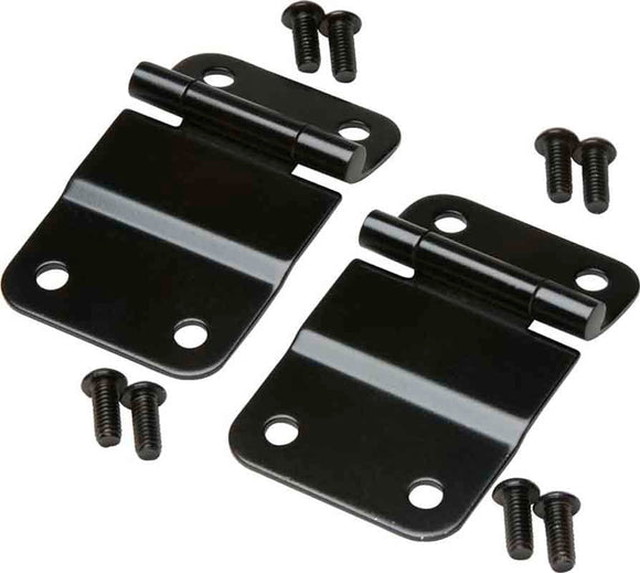 Kentrol 76-86 Jeep CJ7 Tailgate Hinge Pair - Powdercoat Black