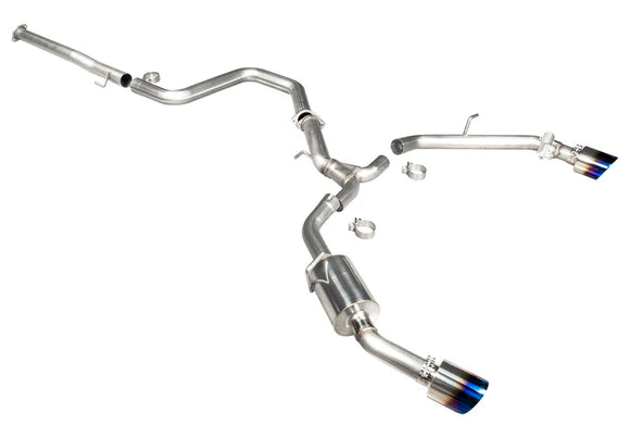 STILLEN 2022 HYUNDAI ELANTRA N CAT-BACK EXHAUST SYSTEM- BURNT STAINLESS STEEL TI
