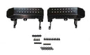 Kentrol 76-95 Jeep CJ7 Wrangler YJ Side Steps Pair - Powdercoat Black-1