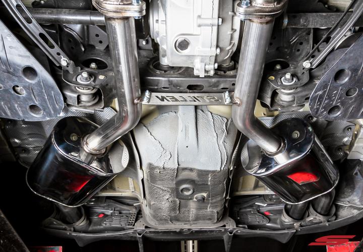 STILLEN CAT-BACK EXHAUST: 18-19 KIA STINGER GT RWD/AWD