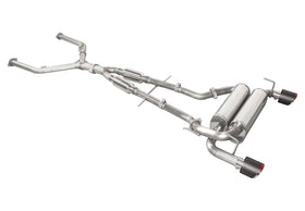 STILLEN 2009-2020 NISSAN 370Z STILLEN CAT BACK EXHAUST W/ CARBON FIBER TIPS [Z34