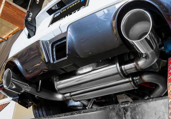 STILLEN 2009-2020 NISSAN 370Z STILLEN CAT BACK EXHAUST W/ CARBON FIBER TIPS [Z34