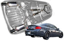 STILLEN CAT-BACK EXHAUST 07-08 G35 4DR RWD / AWD - STAINLESS STEEL-1