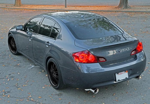 STILLEN CAT-BACK EXHAUST 07-08 G35 4DR RWD / AWD - STAINLESS STEEL