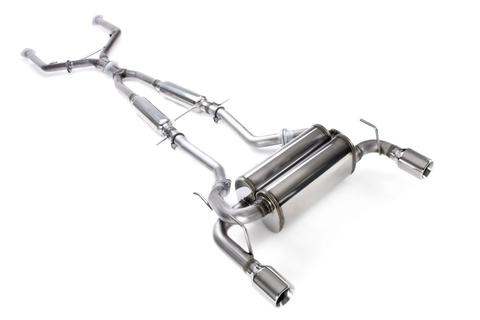 STILLEN CAT-BACK EXHAUST 14-16 Q60 RWD. 08-13 G37 2DR DUAL WALL TIP. 2 BOX KIT