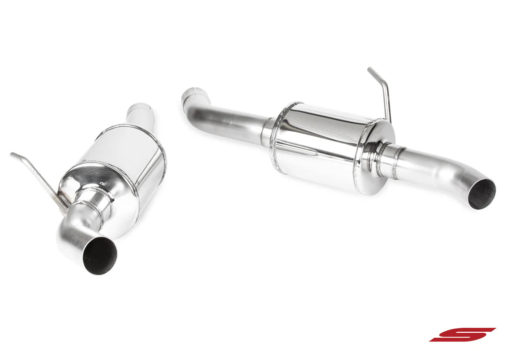 STILLEN CAT BACK EXHAUST GEN 2 16-17 INFINITI Q50 V6TT W/ POLISHED S/S TIPS