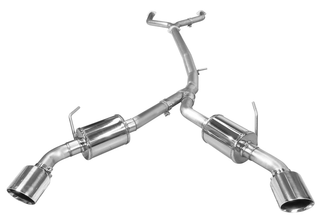 STILLEN CAT BACK EXHAUST GEN 2 16-17 INFINITI Q50 V6TT W/ POLISHED S/S TIPS