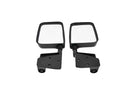 Kentrol 88-06 Jeep Wrangler YJ/TJ Mirror Kit Pair - Powdercoat Black-1