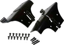 Kentrol 97-06 Jeep Wrangler TJ Windshield Hinge Pair- Powdercoat Black-1