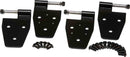 Kentrol 97-06 Jeep Wrangler TJ Door Hinge Set 4 Pieces - Powdercoat Black-1
