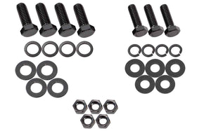 Kentrol 76-90 Jeep CJ/Wrangler YJ Gas Tank Skid Plate W/Strap Black Stainless - 0