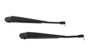 Kentrol 97-06 Jeep Wrangler YJ Windshield Wiper Arms Pair - Powdercoat Black-1