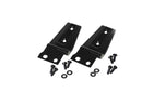 Kentrol 07-18 Jeep Wrangler JK Hood Hinge Pair - Powdercoat Black-1