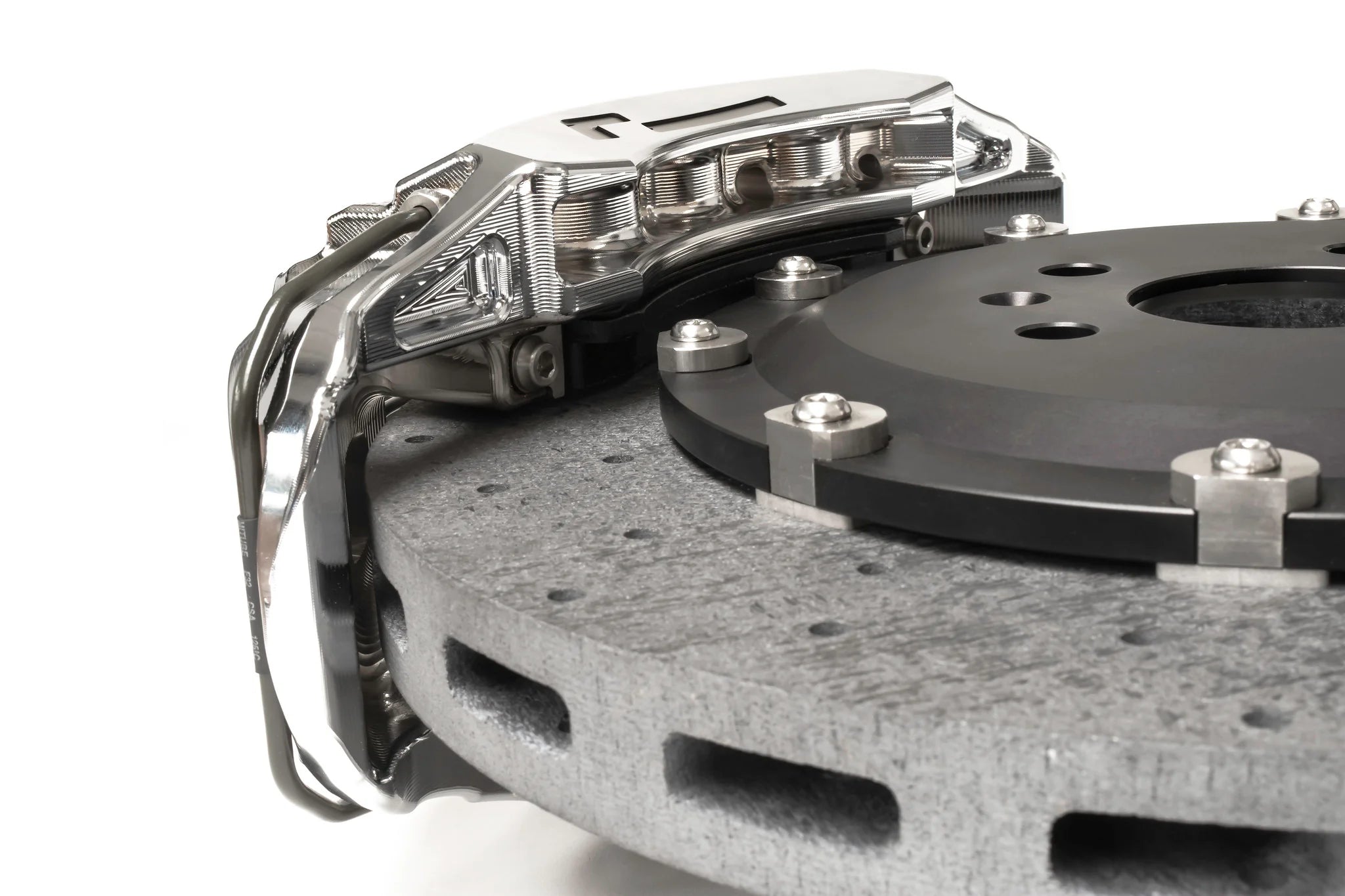 Stage 3+ Carbon Brake Kit 380mm 6 Pot/MQB/MQBE/Red