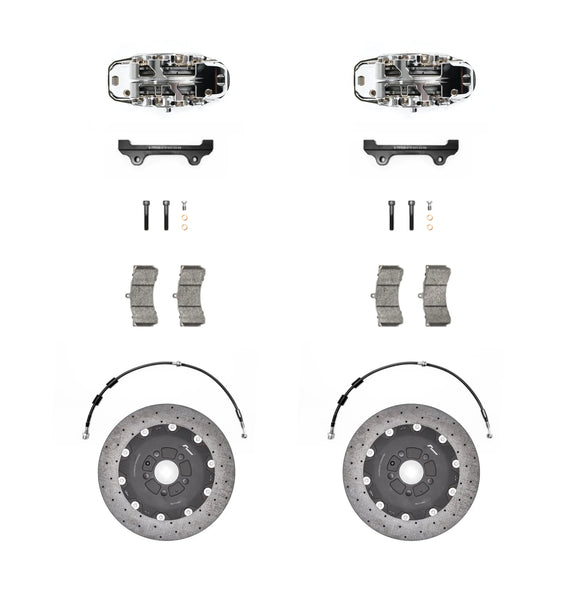 Stage 3+ Carbon Brake Kit 380mm 6 Pot/MQB/MQBE/Black