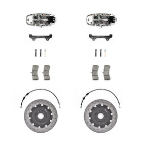 Stage 3+ Carbon Brake Kit 380mm 6 Pot/MQB/MQBE/Anodized