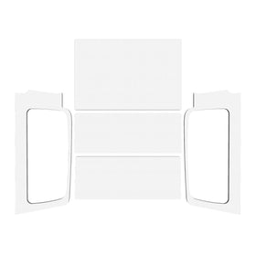 DEI 04-06 Jeep Wrangler LJ Unliminted Headliner Complete Kit - White