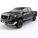 EGR 16+ Nissan Titan XD Bolt-On Look Color Match Fender Flares - Set - Black Metallic-1