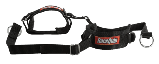RACEQUIP STD 2' ARM RESTRAINTS BLACK